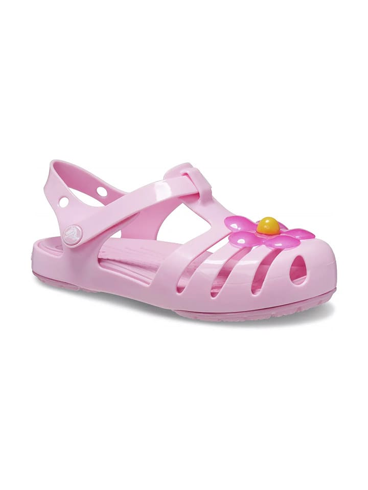 Crocs Półsandały "Isabella Charm" w kolorze jasnoróżowym rozmiar: 19/20