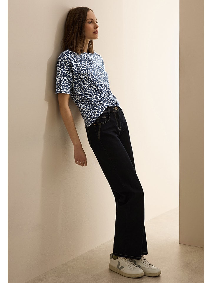 Cecil Bluzka w kolorze granatowo-białym rozmiar: L