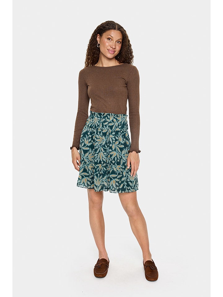 SAINT TROPEZ Koszulka w kolorze brązowym rozmiar: M