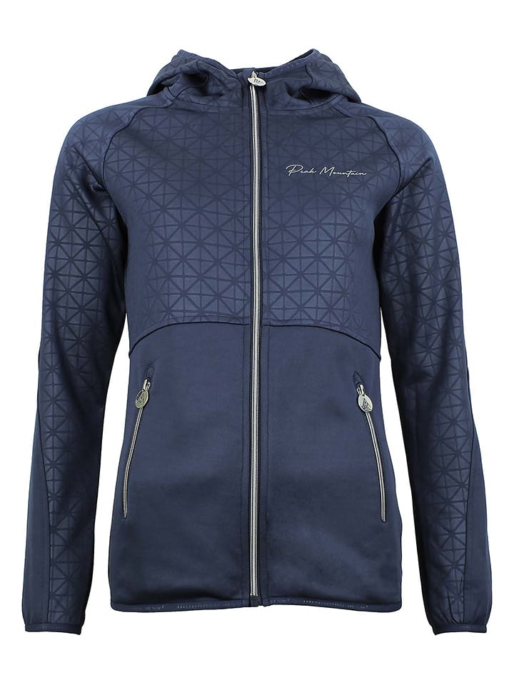 Peak Mountain Kurtka polarowa "Amon" w kolorze granatowym rozmiar: S