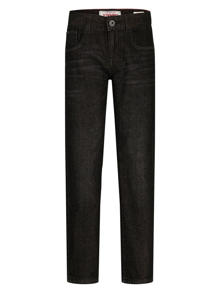 Vingino Dżinsy "Pierre" - Regular fit - w kolorze czarnym rozmiar: 92