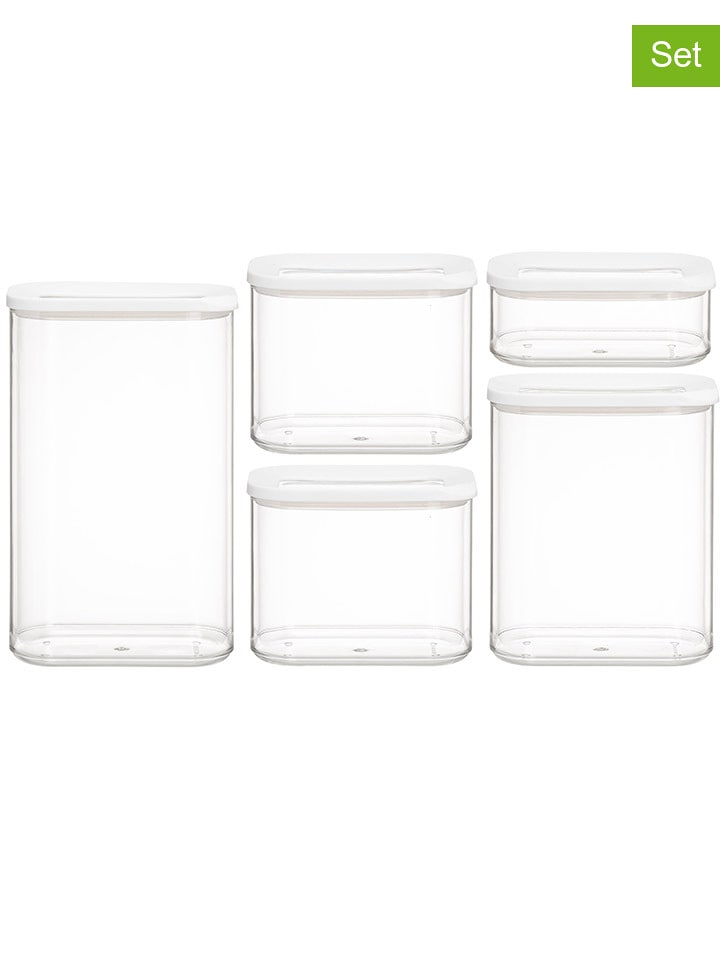 Maku Pojemniki (5 szt.) w kolorze białym rozmiar: onesize