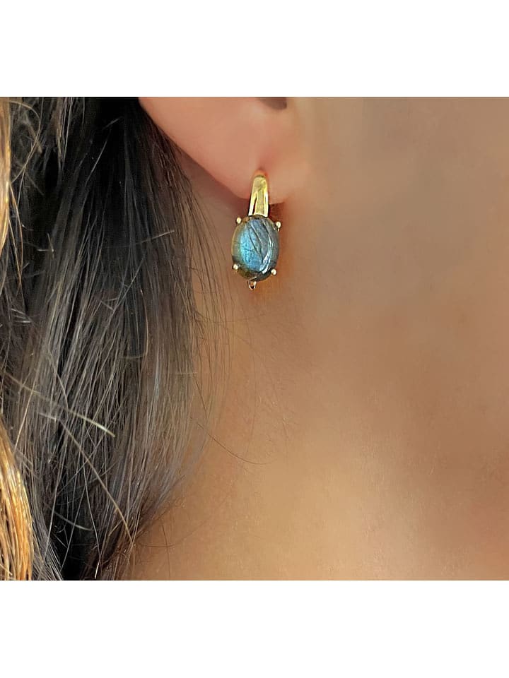 Les Petites Précieuses Pozłacane kolczyki rozmiar: onesize