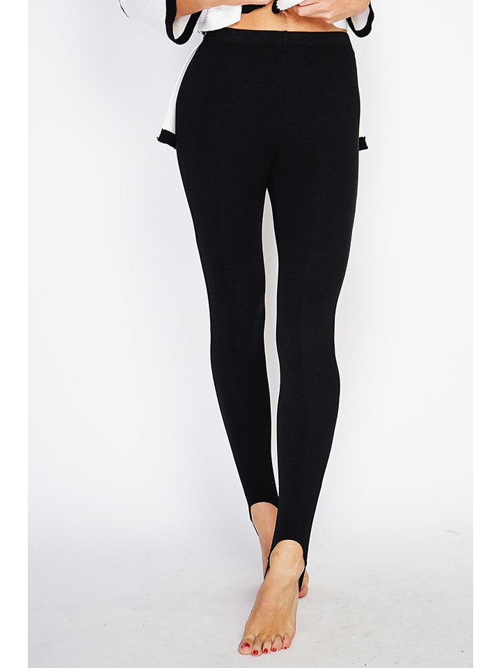 ASSUILI Legginsy w kolorze czarnym rozmiar: 40