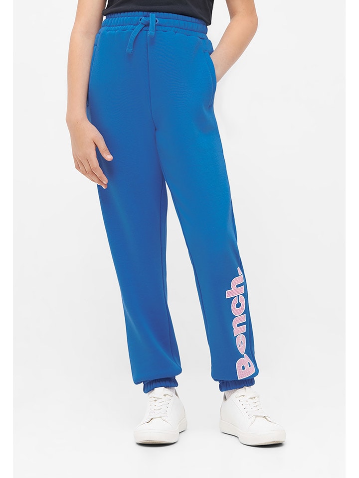 Bench Spodnie dresowe "Corey" w kolorze niebieskim rozmiar: 140