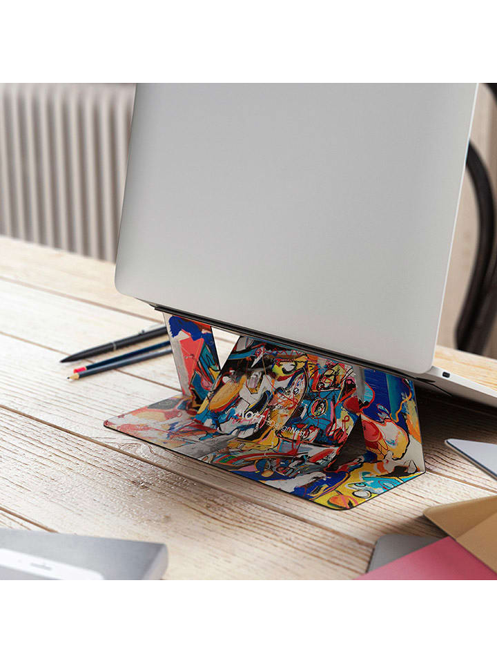 Designnest Stojak "Moft" ze wzorem na laptopa - 22 x 17 cm rozmiar: onesize