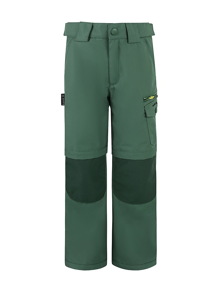 Kamik Spodnie funkcyjne Zipp-off "Slayer" w kolorze zielonym rozmiar: 122