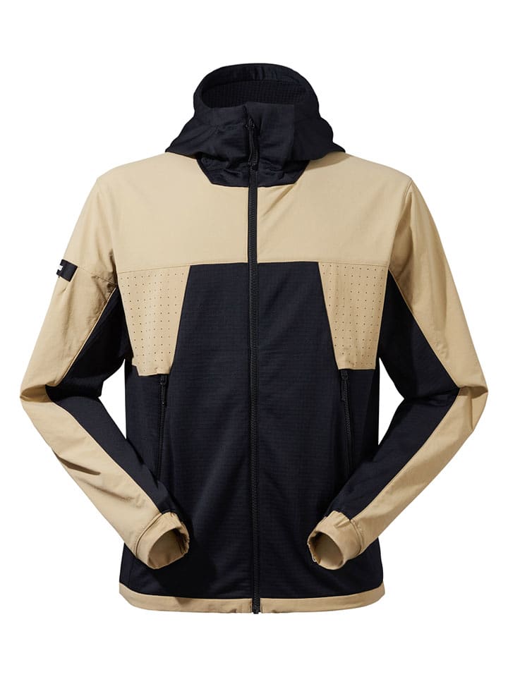 Berghaus Kurtka funkcyjna "Benwell" w kolorze beżowo-czarnym rozmiar: 46