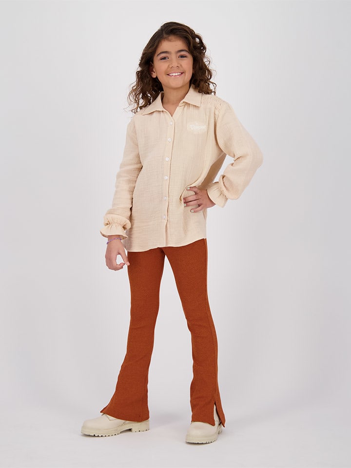 Vingino Bluzka "Lasley" w kolorze beżowym rozmiar: 128