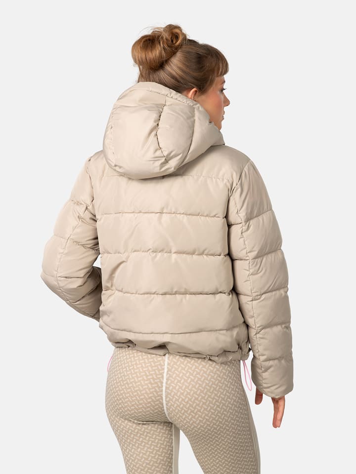 KARI TRAA Kurtka pikowana "Linn" w kolorze szarobrązowym rozmiar: XL