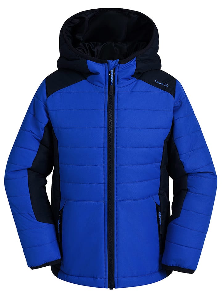 Kamik Całoroczna kurtka pikowana "Neel" w kolorze niebieskim rozmiar: 116