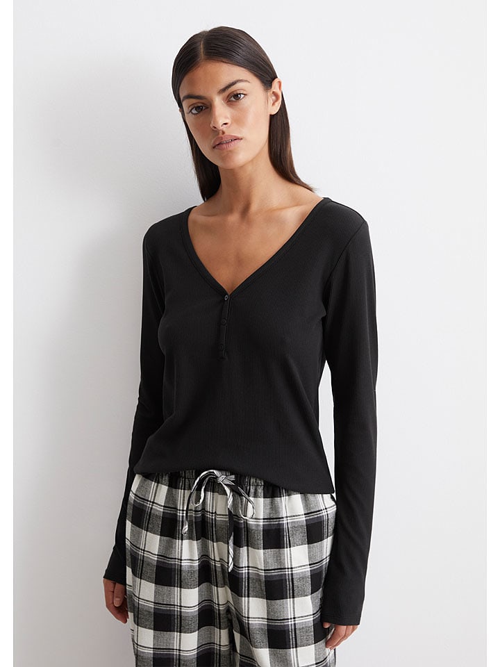 Marc O´Polo Bodywear Koszulka w kolorze czarnym rozmiar: XL