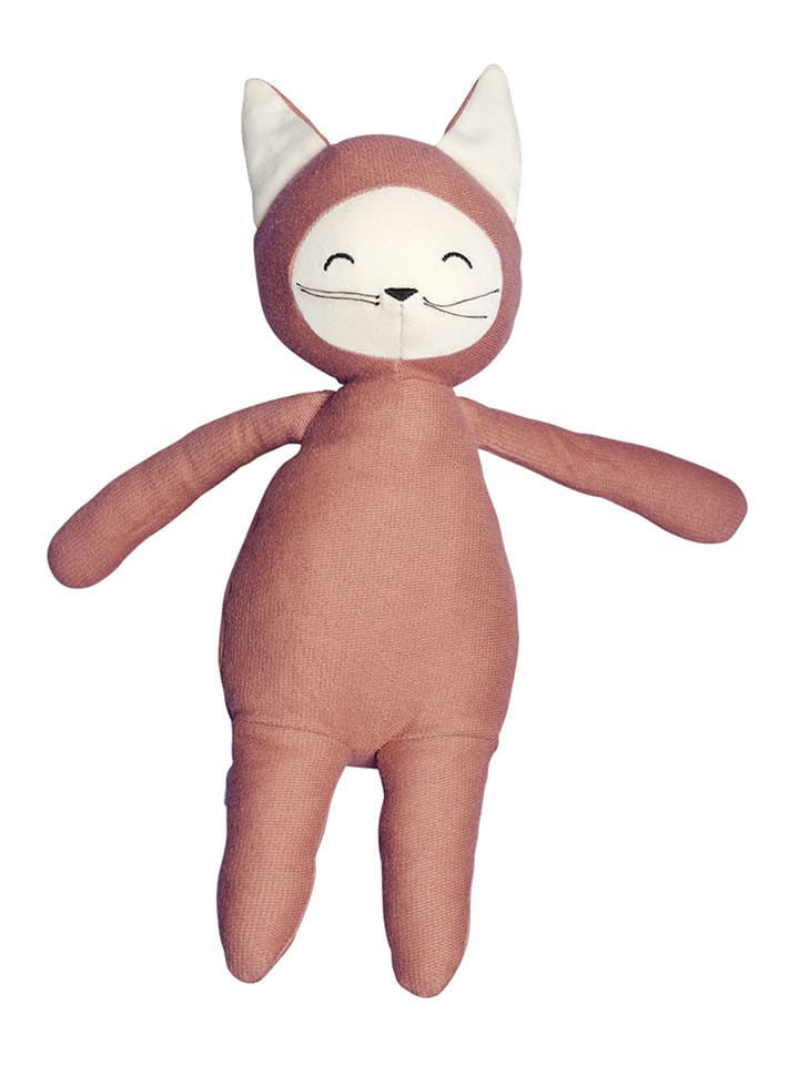 FABELAB Przytulanka "Fox" w kolorze jasnoróżowym - 0+ rozmiar: onesize