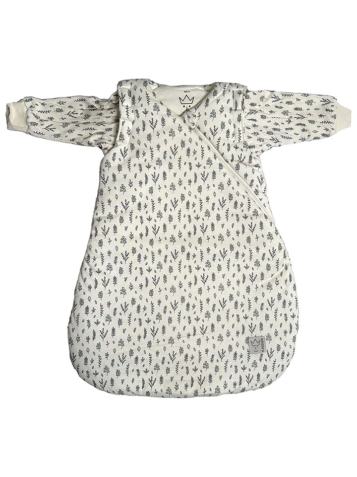 Kaiser Naturfellprodukte Całoroczny śpiworek "Leo" w kolorze kremowym rozmiar: 60 cm