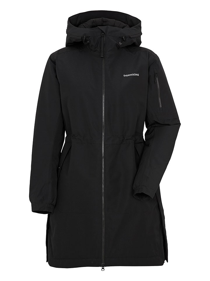 Didriksons Parka "Ella" w kolorze czarnym rozmiar: 40
