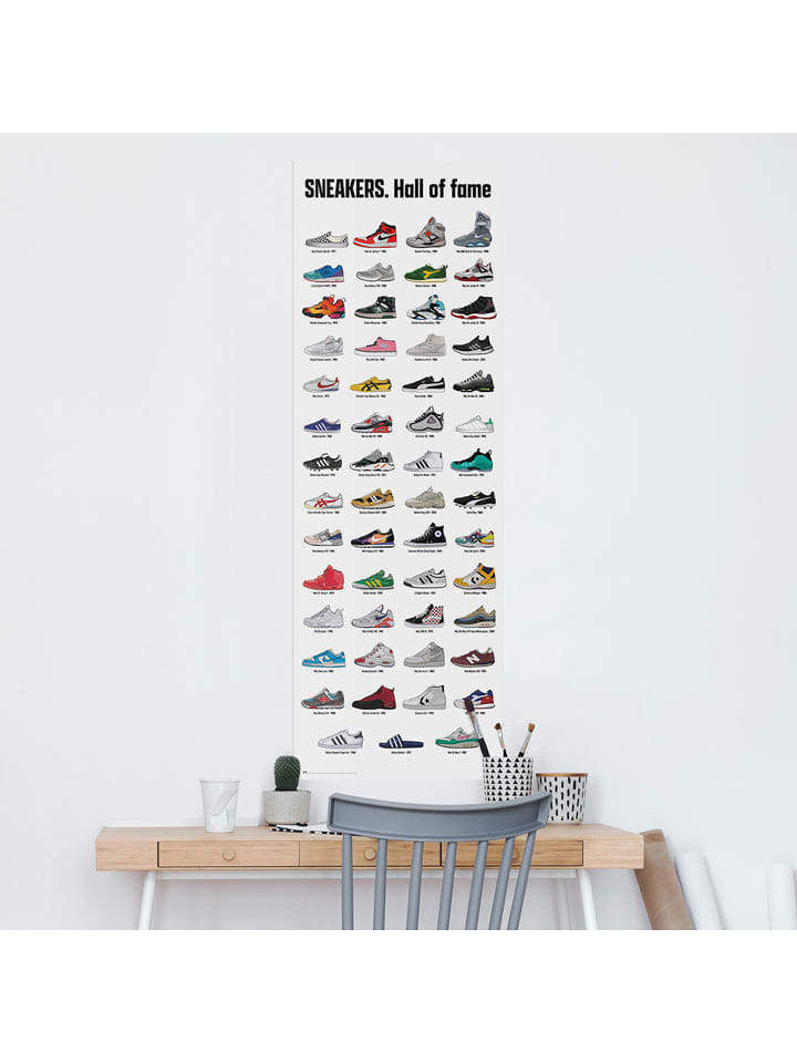 Orangewallz Druk artystyczny ''Sneakers - Hall of Fame'' rozmiar: 52x156 cm