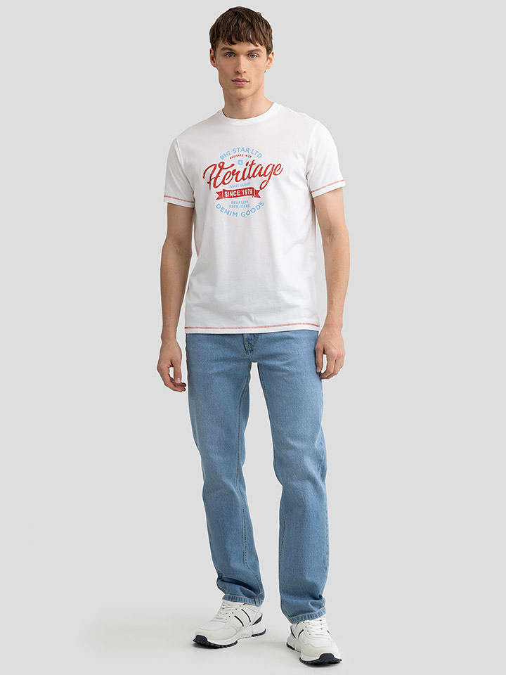 BIG STAR Koszulka w kolorze białym rozmiar: 4XL