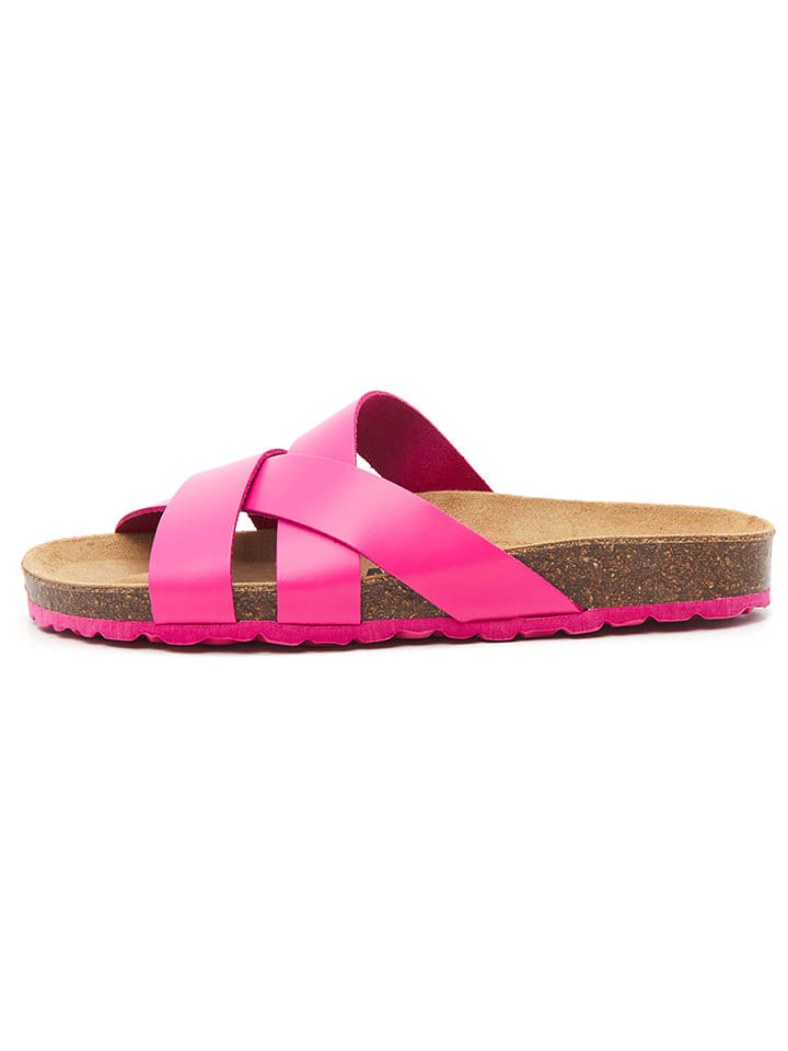 billowy Skórzane klapki w kolorze różowym rozmiar: 39