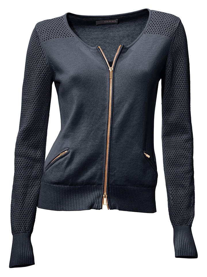 Heine Kardigan w kolorze granatowym rozmiar: 42