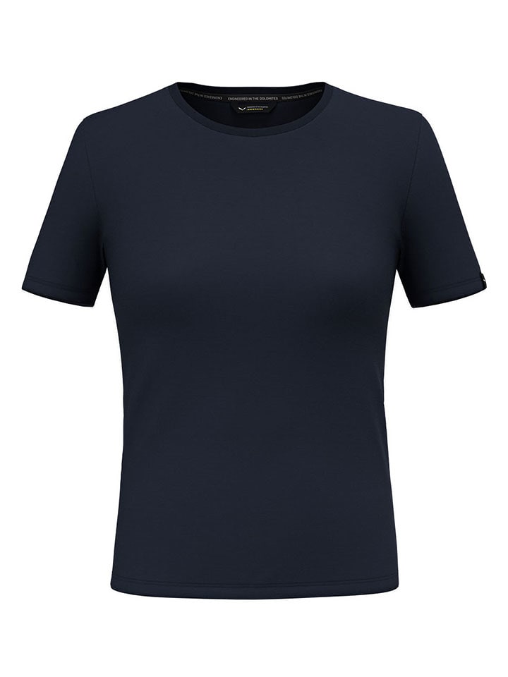 Salewa Koszulka funkcyjna "Fanes Pure" w kolorze granatowym rozmiar: 40