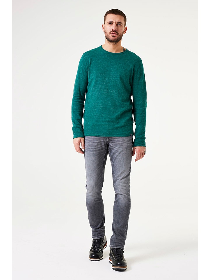 Garcia Sweter w kolorze zielonym rozmiar: M