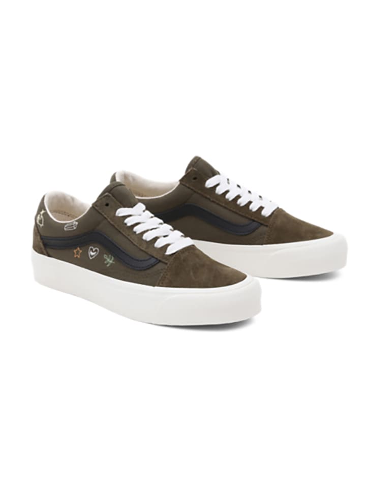 Vans Sneakersy "Old Skool VR3" w kolorze khaki rozmiar: 38