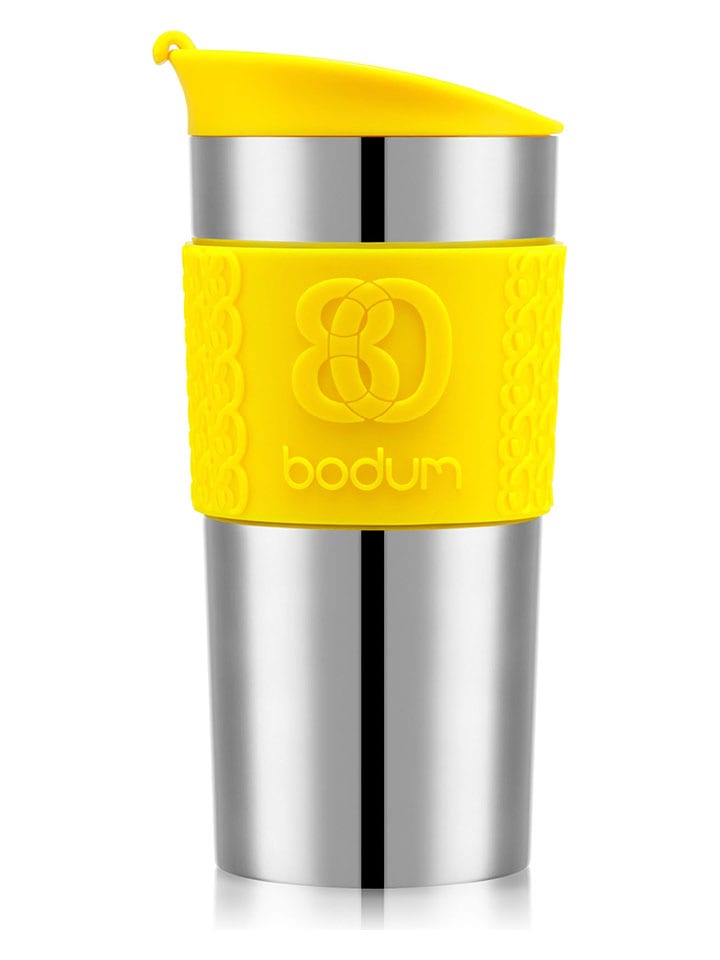 bodum Kubek termiczny "Travel Mug" w kolorze żółtym - 350 ml rozmiar: onesize