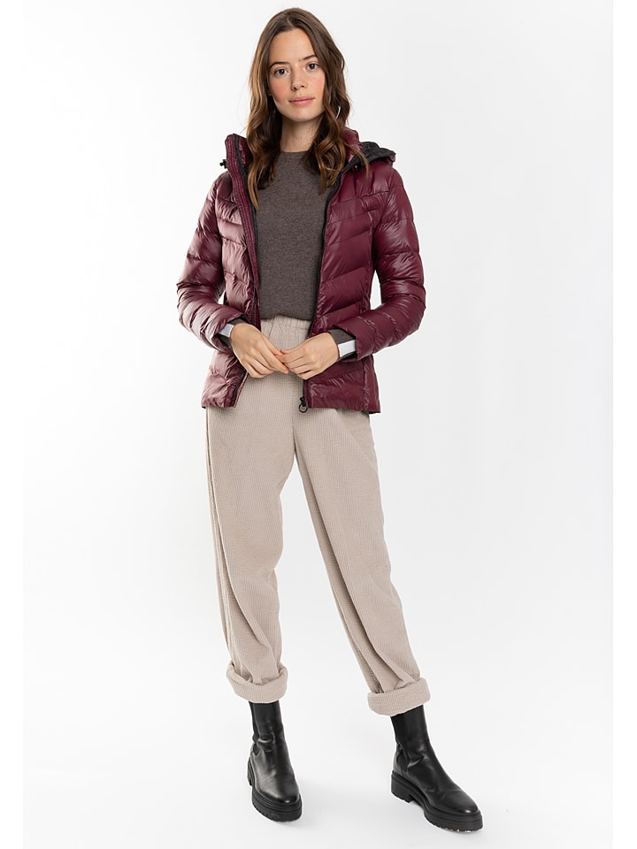 Northwood Kurtka pikowana "Greta" w kolorze bordowym rozmiar: M