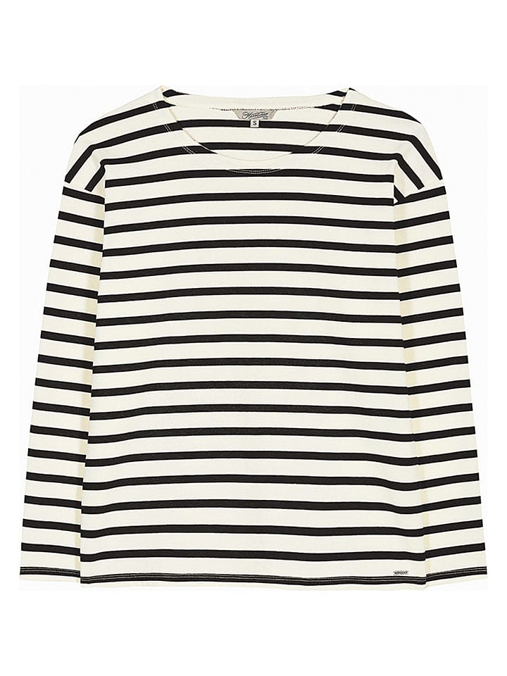 Herrlicher Koszulka "Astoria" w kolorze kremowym rozmiar: L