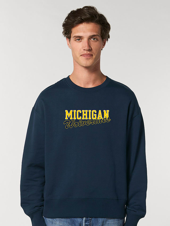 American Universities Bluza "Michigan Wolverines" w kolorze granatowym rozmiar: S