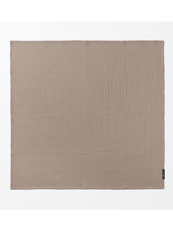 Lullalove Kocyk w kolorze jasnobrązowym rozmiar: 150x200 cm