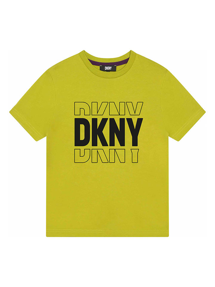 DKNY Koszulka w kolorze zielonym rozmiar: 176