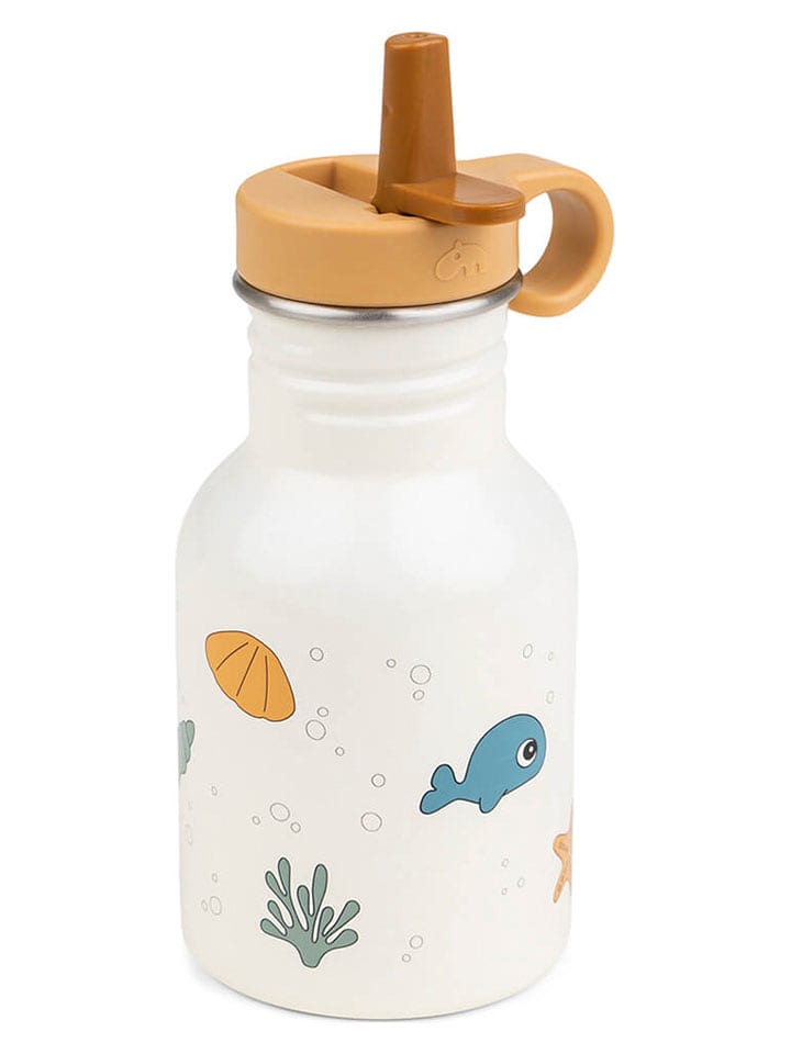 done by deer Bidon w kolorze kremowo-musztardowym - 350 ml rozmiar: onesize