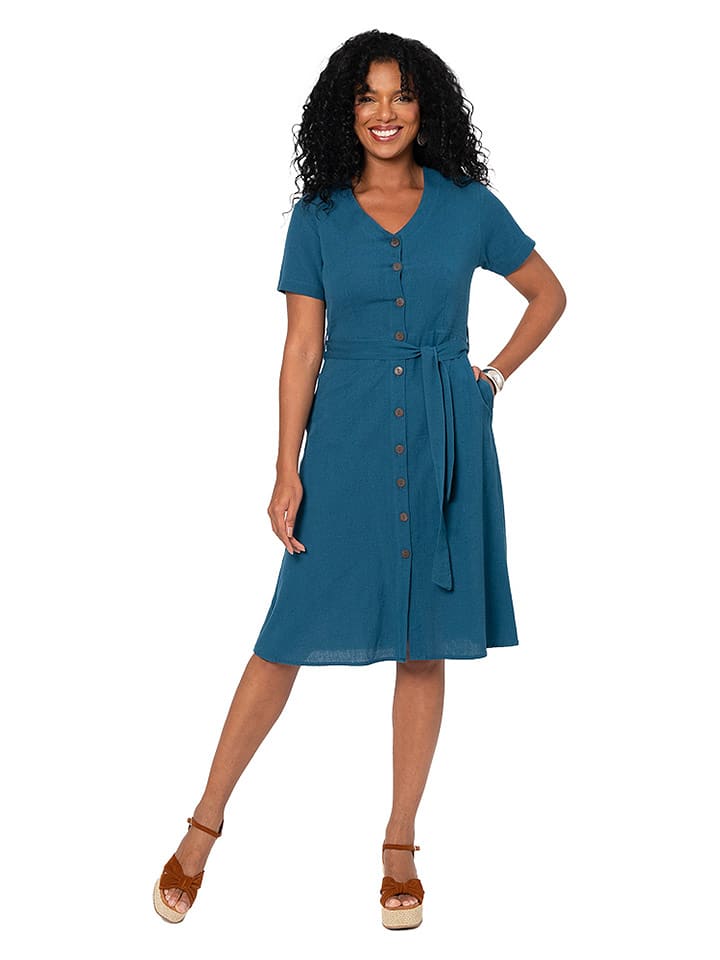 Aller Simplement Sukienka w kolorze niebieskim rozmiar: 38/40