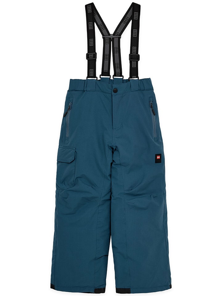 LEGO Spodnie narciarskie "Philo 800" w kolorze niebieskim rozmiar: 140