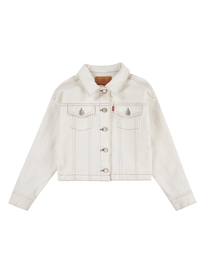 Levi's Kids Kurtka przejściowa w kolorze białym rozmiar: 152