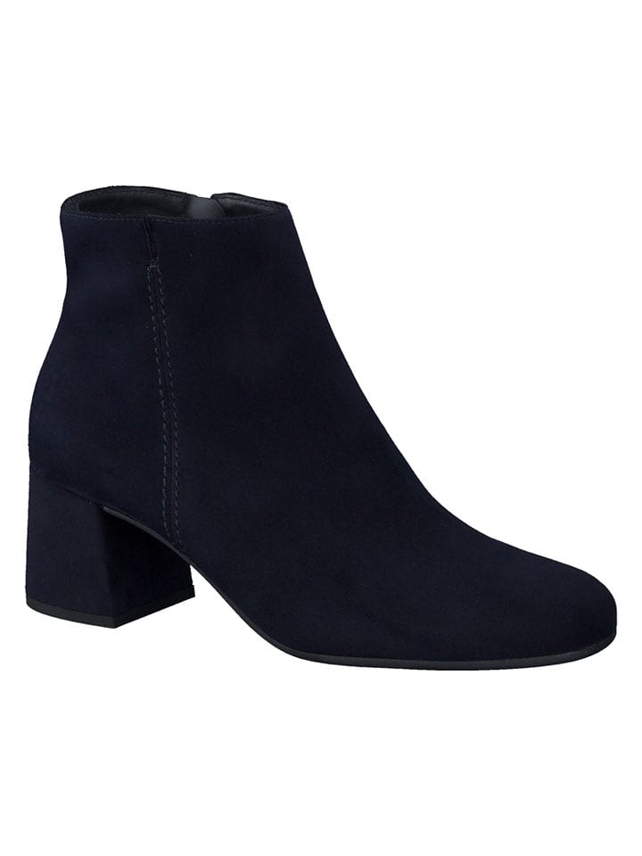 Paul Green Skórzane botki w kolorze czarnym rozmiar: 38,5