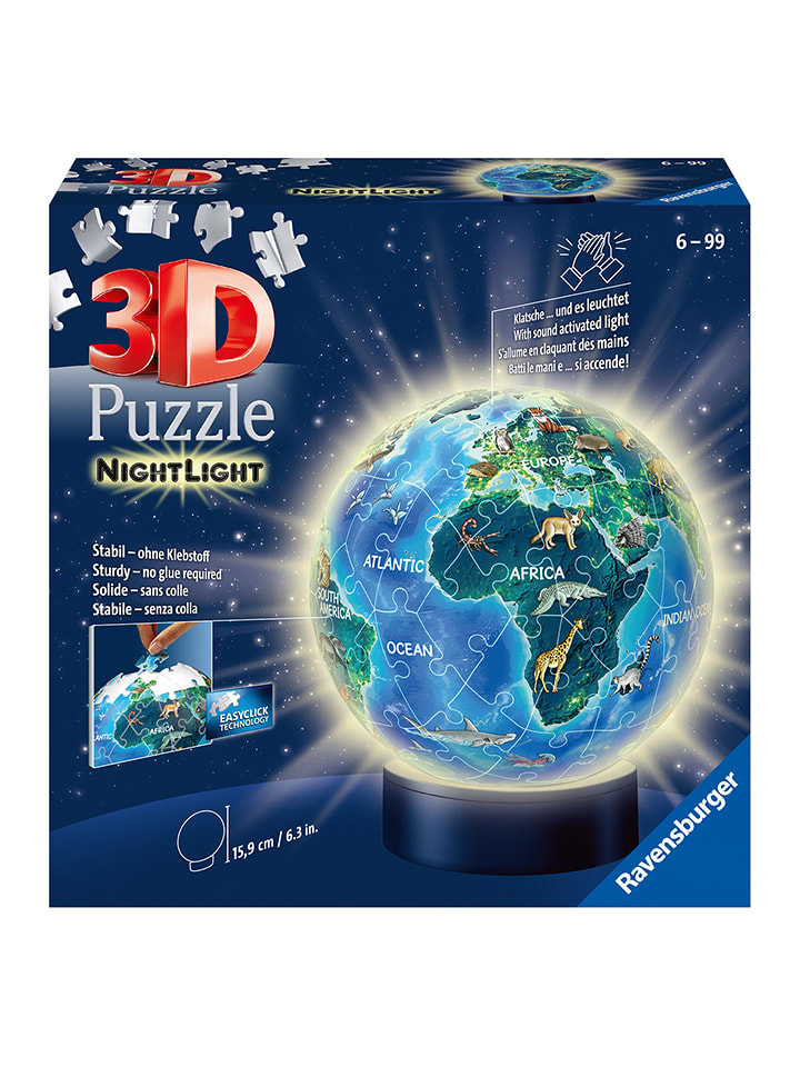 Ravensburger 72-częściowe puzzle 3D - 6+ rozmiar: onesize