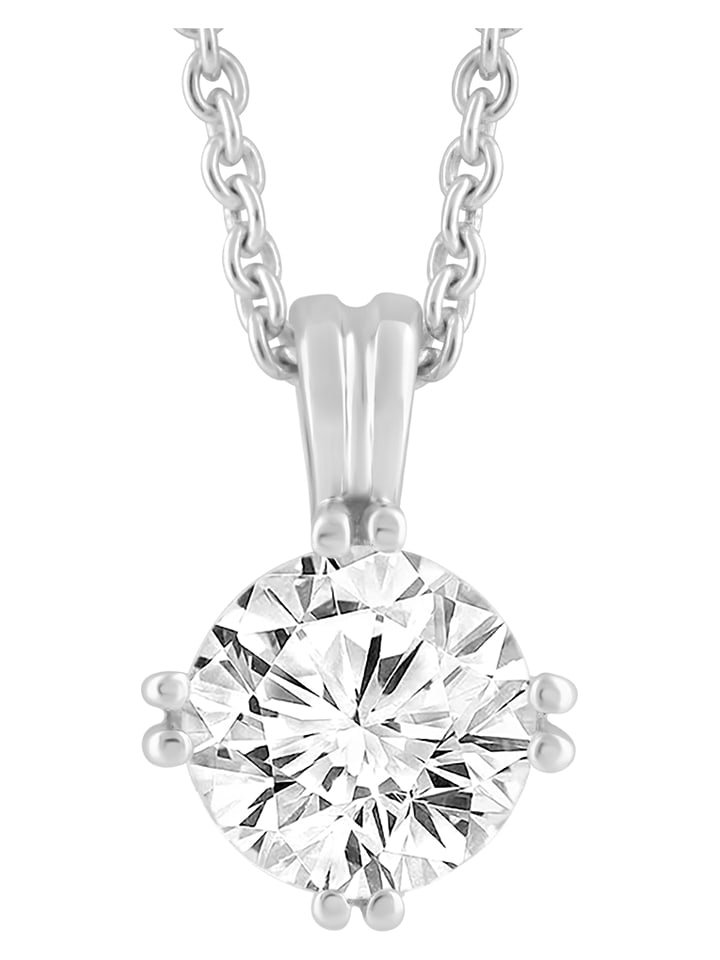 Diamonds lab grown Złota zawieszka z diamentem rozmiar: onesize