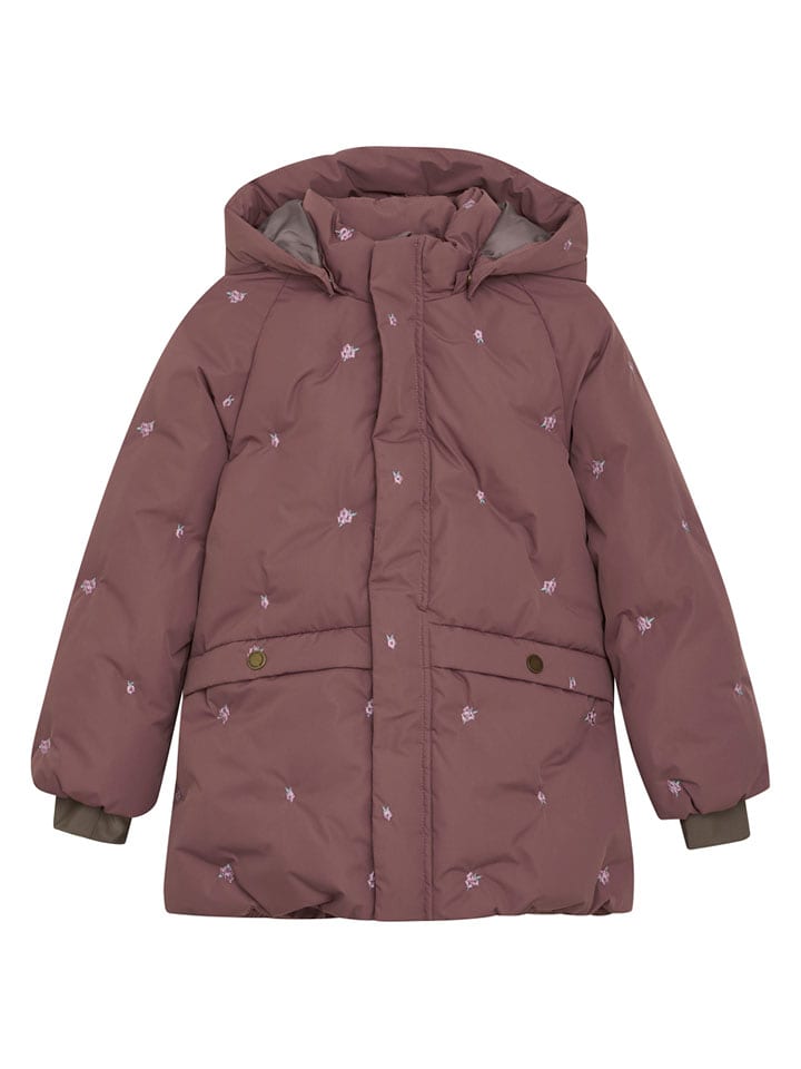 enfant Płaszcz pikowany w kolorze jasnoróżowym rozmiar: 134