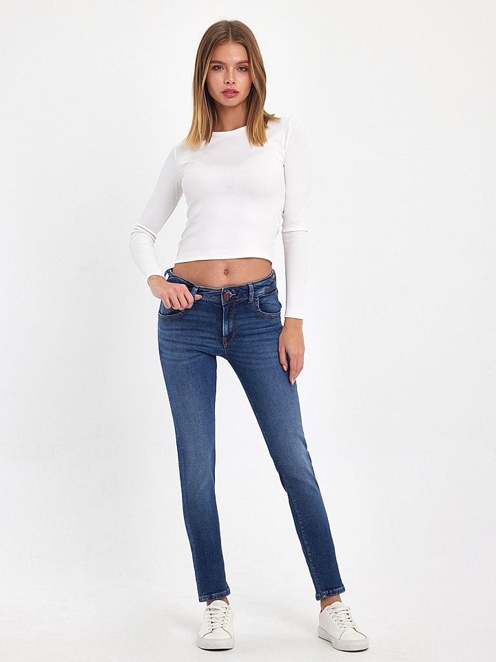 LTB Dżinsy "Maxime" - Skinny fit - w kolorze granatowym rozmiar: W29/L36