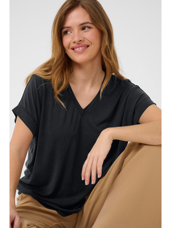 CULTURE Koszulka w kolorze czarnym rozmiar: S