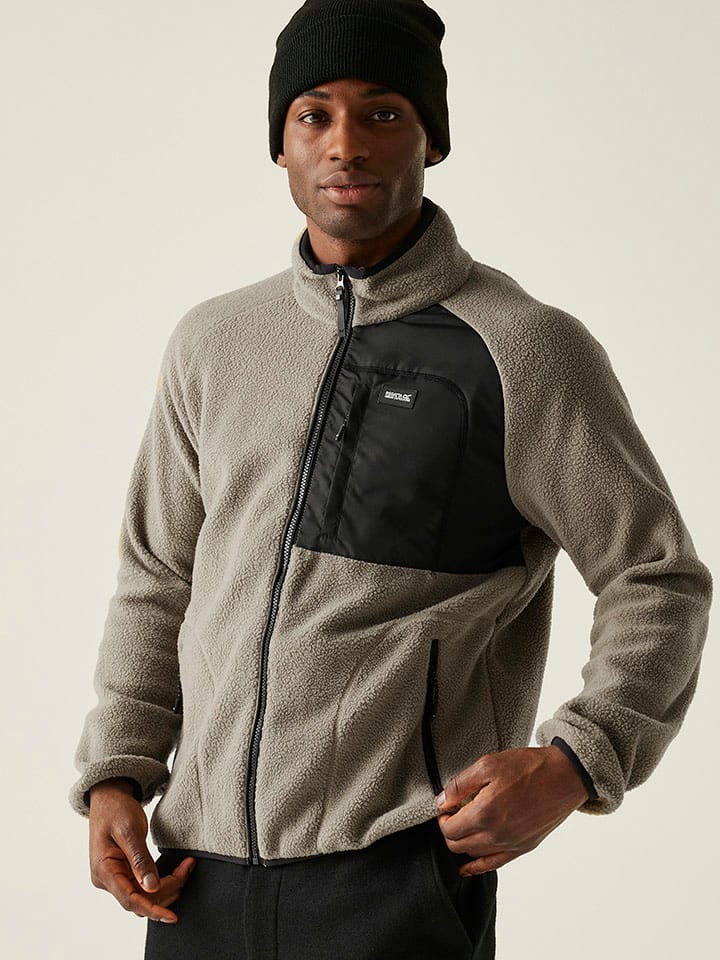 Regatta Kurtka polarowa "Frankie Borg" w kolorze szarym rozmiar: M