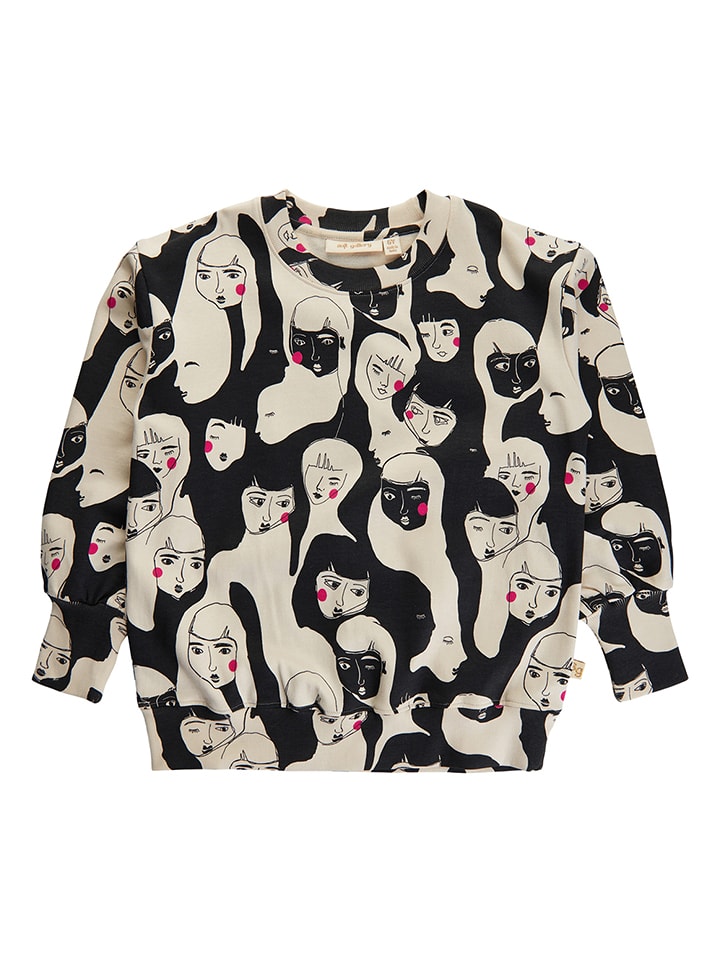 Soft Gallery Bluza "Ellesse Cosmic" w kolorze beżowo-czarnym rozmiar: 104