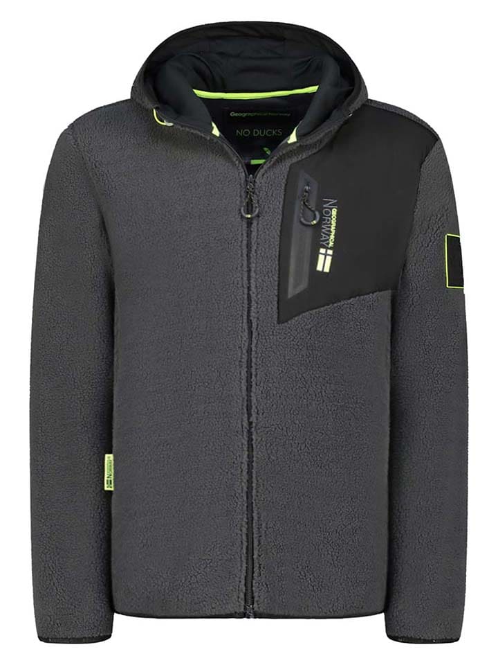 Geographical Norway Kurtka polarowa "Tenergie" w kolorze szarym rozmiar: M
