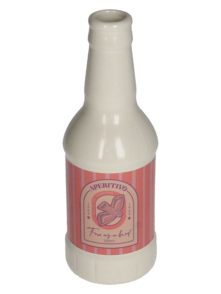 Kersten Wazon "Aperitivo" w kolorze kremowo-jasnoróżowym - wys. 20,7 x Ø 7 cm rozmiar: onesize