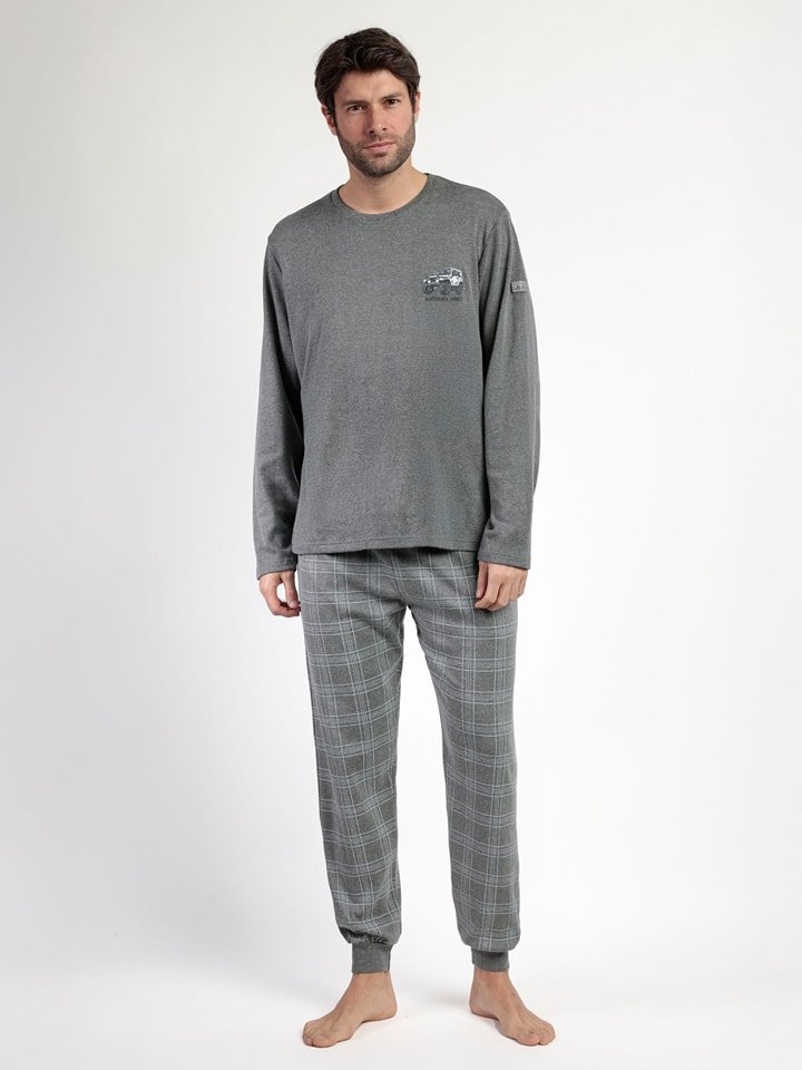 Antonio Miro Piżama w kolorze szarym rozmiar: XXL