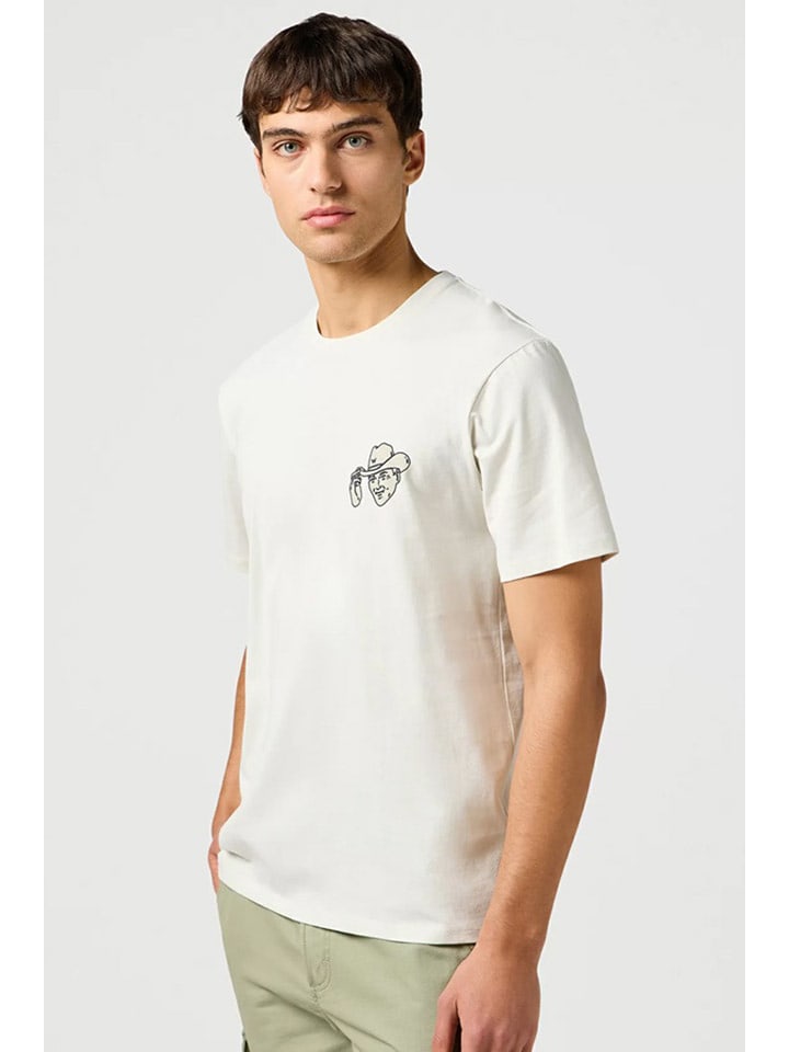 Wrangler Koszulka w kolorze białym rozmiar: XL