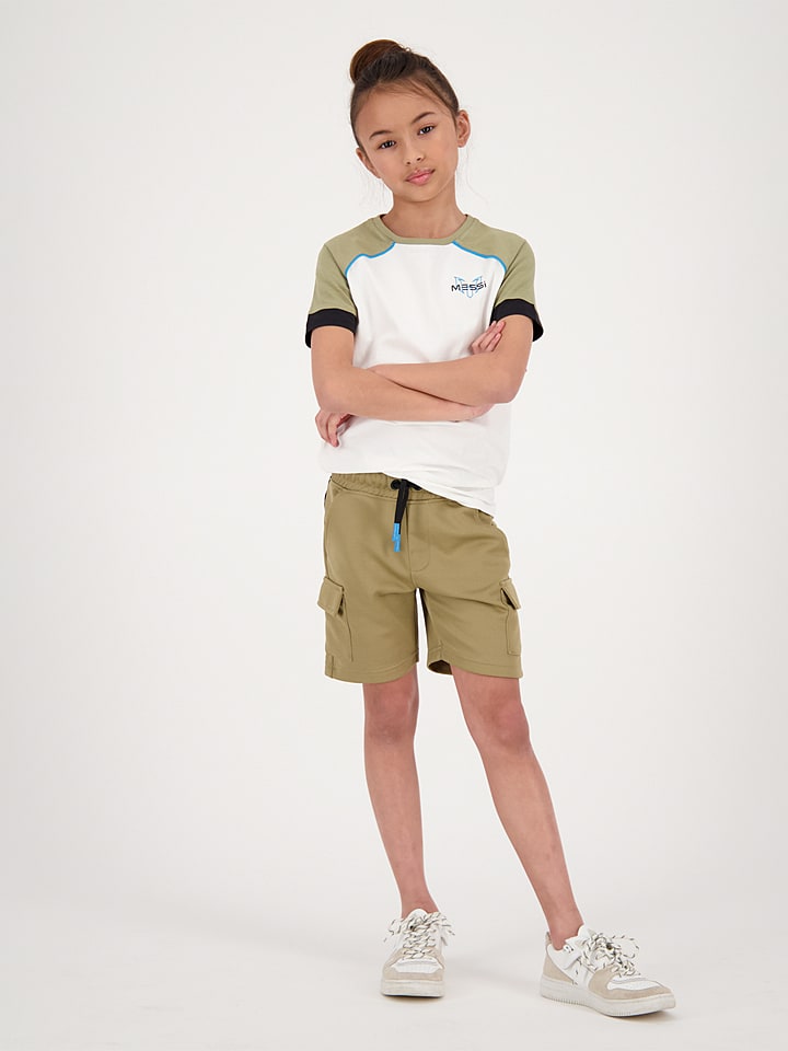 Messi Szorty dresowe w kolorze khaki rozmiar: 134/140