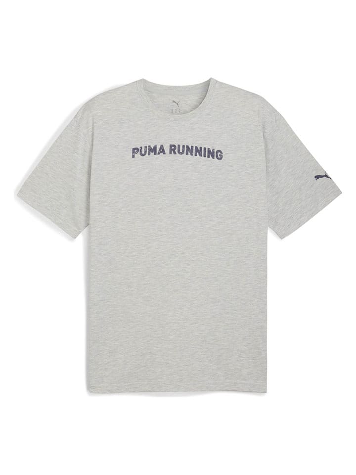 Puma Koszulka funkcyjna w kolorze szarym rozmiar: M